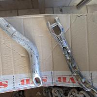 Giunto ancora catena accciaio zincato 8mm VENDUTO