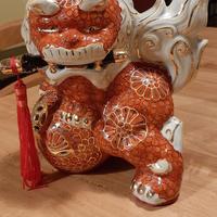 cane di foo Leone guardiano cinese shi shi kutani