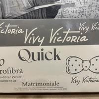 Completo lenzuola matrimoniale grigio nuovo