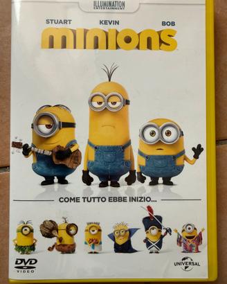 DVD Minions come tutto ebbe inizio