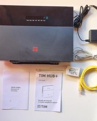 TIM HUB+ modello ZTE H388X Modem - Router Wi-Fi 6