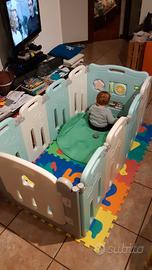 Box recinto modulabile per bambini 146x73x64