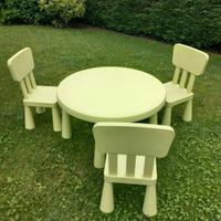 TAVOLINO E SEDIE PER BAMBINI