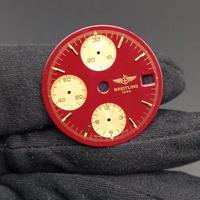 Quadrante Breitling Chronomat bordeaux raro