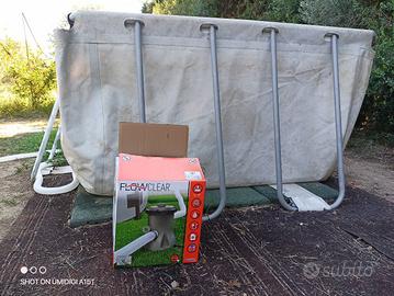 Flowclear filtro + piscina Bestway