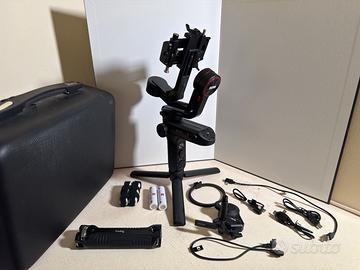 GIMBAL ZHIYUN WEEBILL-S + follow focus + valigia