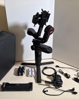 GIMBAL ZHIYUN WEEBILL-S + follow focus + valigia