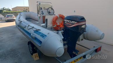 Joker Boat Coaster 470, Mercury 40CV, carrello