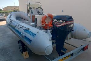 Joker Boat Coaster 470, Mercury 40CV, carrello