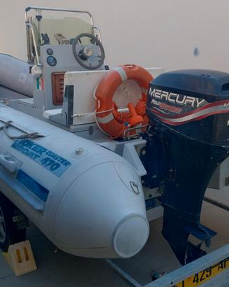 Joker Boat Coaster 470, Mercury 40CV, carrello