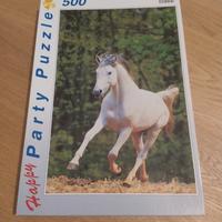 puzzle 500 pezzi cavallo che galoppa