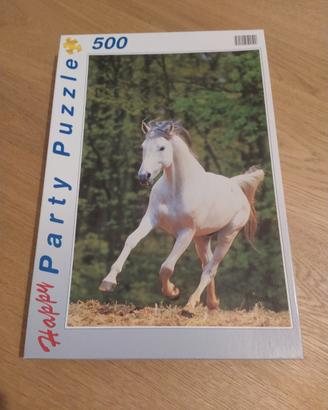puzzle 500 pezzi cavallo che galoppa