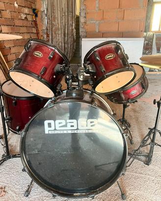 batteria acustica Peace completa
