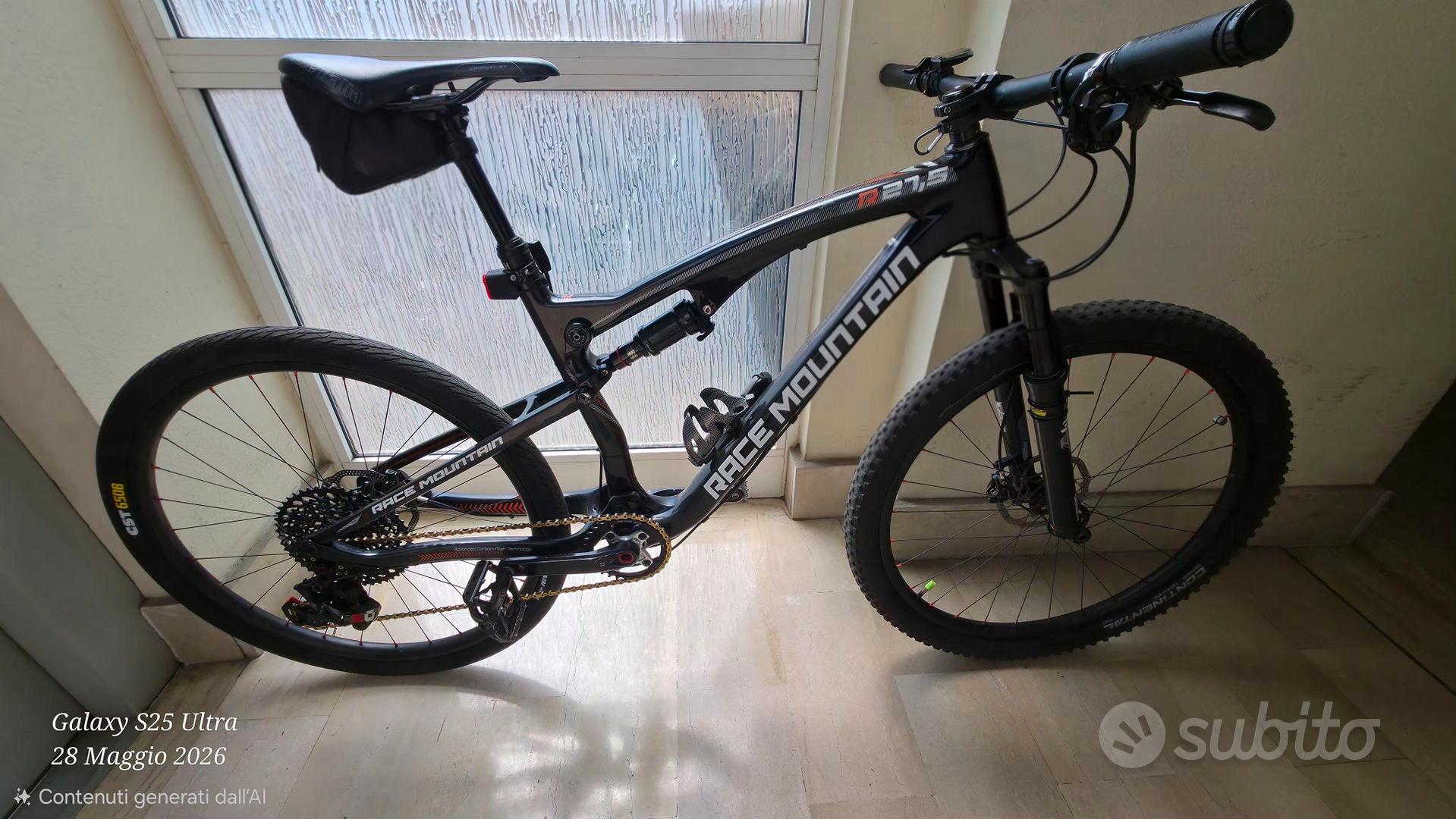 Bici MTB 27,5 full Carbon biammotizata tg.M
