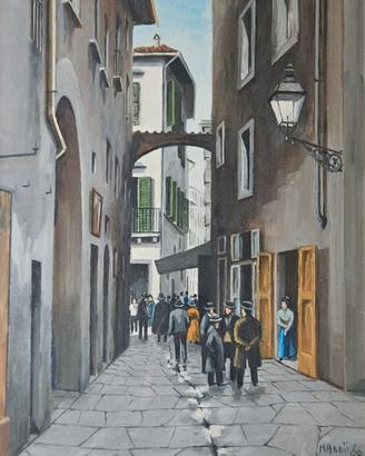 Dipinto originale- Silvano Maddii 1986 Firenze