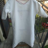 Camicione vintage della nonna, bianco, lungo