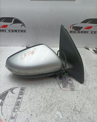 Specchietto retrovisore dx volkswagen golf 6 colo