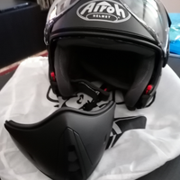 Casco Airoh j 106 nero opaco