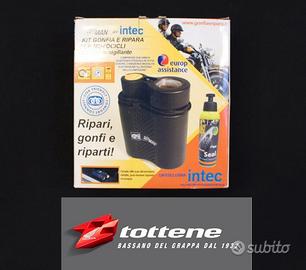 Gonfia e ripara per moto (Tubless/ camera d'aria)