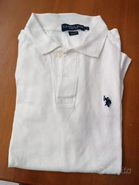 U.S. POLO ASSN. polo uomo bianca tg. M