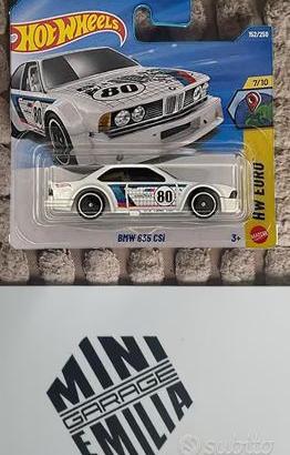 HOT WHEELS BMW CSI 635 WHITE 1/64