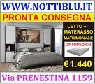 Letto a Scomparsa + MATERASSO 2 Piazze 160x190x20