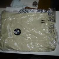 Sciarpa con stemma BMW color  avorio - ecrù