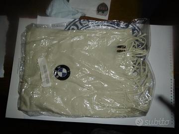 Sciarpa con stemma BMW color  avorio - ecrù