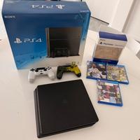 PLAYSTATION 4 + 2 JOYSTICK ORIGINALI 🎅🏼