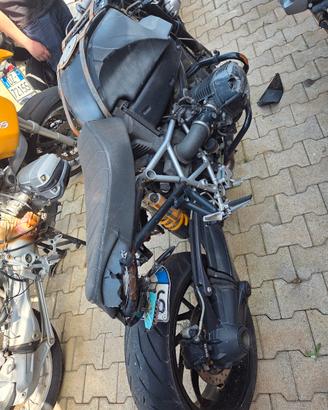 moto incidentata