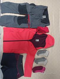 Completo bambina 5/6 anni trekking