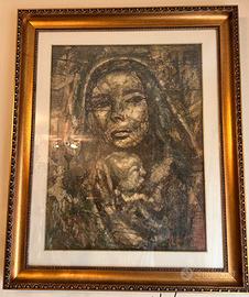 Quadro madre con bambino