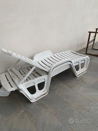 3 sdraio da giardino