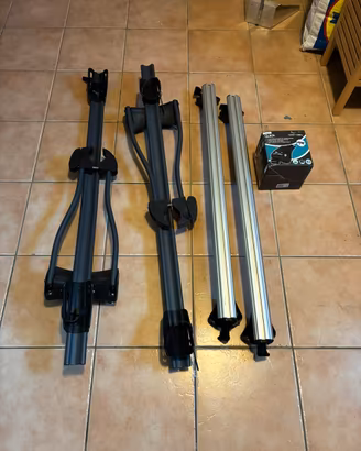 Barre con porta bici vw e skoda