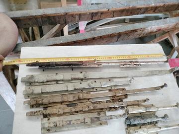 set saliscendi catenaccio fermaporta antichi