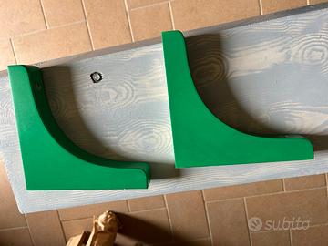 Staffe legno per mensole