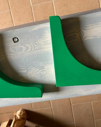 Staffe legno per mensole