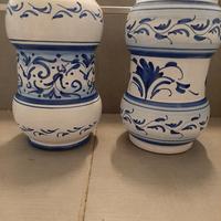 vasi ceramica Faenza studio Gemi dipinti a mano