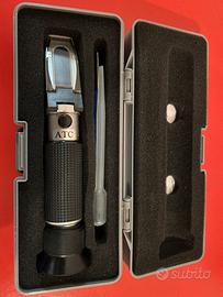 Pompa e rifrattometro