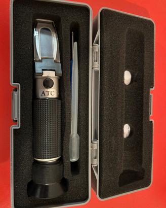 Pompa e rifrattometro