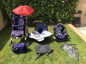 Passeggino Trio Loola Bebè Confort blu