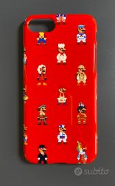 Cover Super Mario Odyssey 8 bit iPhone 8 e SE