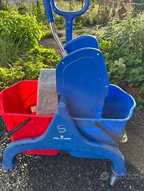 Carrello per pulire pavimenti professionale