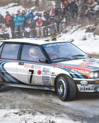 Lancia Delta HF Integrale 1990 Rally Monte Carlo a