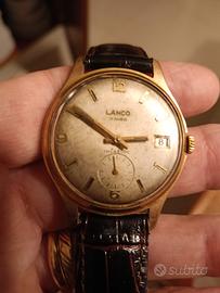 Orologio vintage Lanco a carica manuale 
