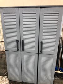 Mattonelle da giardino +mobili pvc