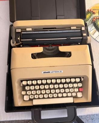 Macchia da scrivere olivetti LETTERA 35