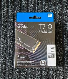 SSD Crucial T710 da 4 TB PCIe 5.0