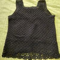 Canotta Donna fatta a mano all'uncinetto