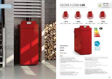LNK 30 Caldaia a Legna a fiamma inversa NORDICA